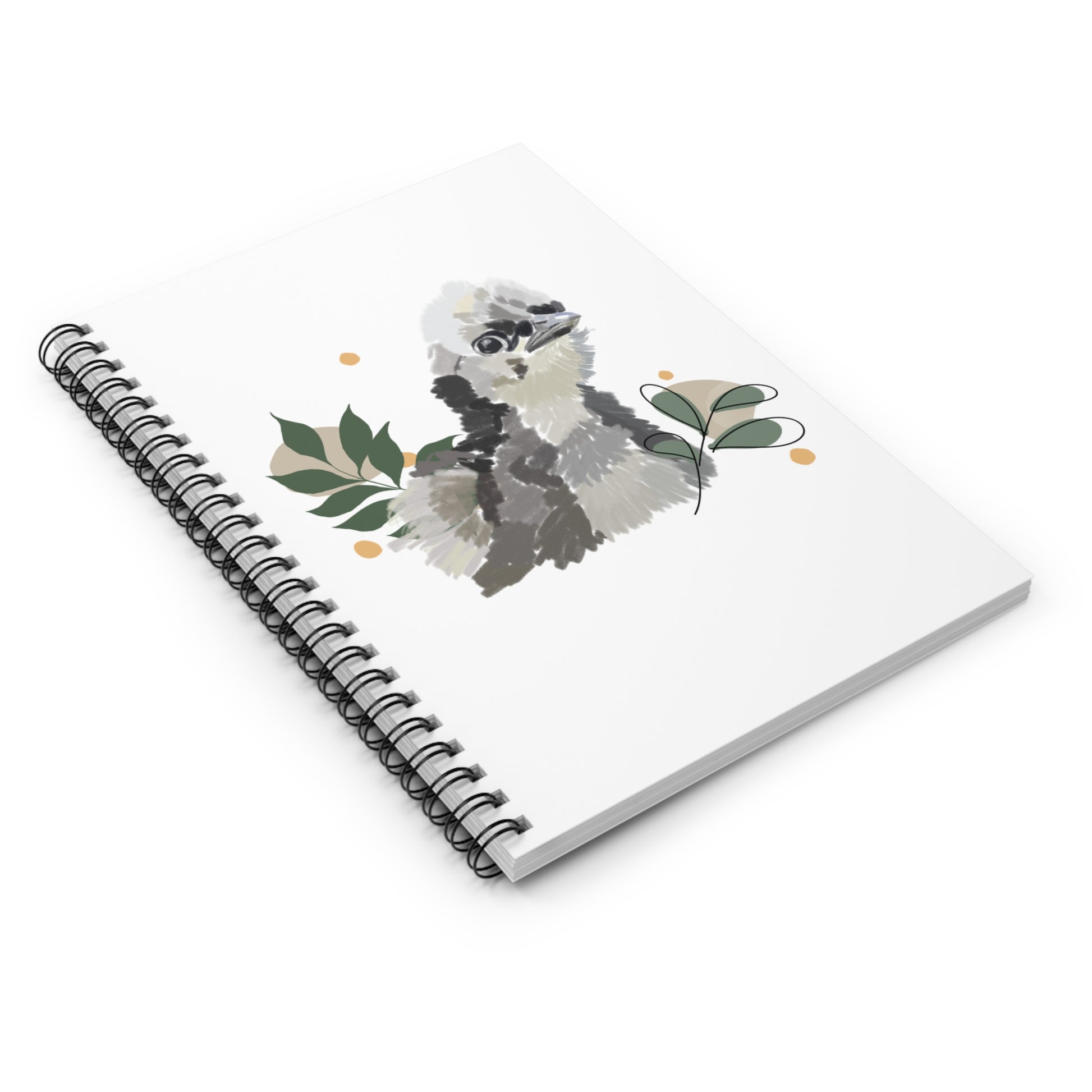 Wild Fluff Hatchling Spiral Notebook - Ideal for Creative Minds
