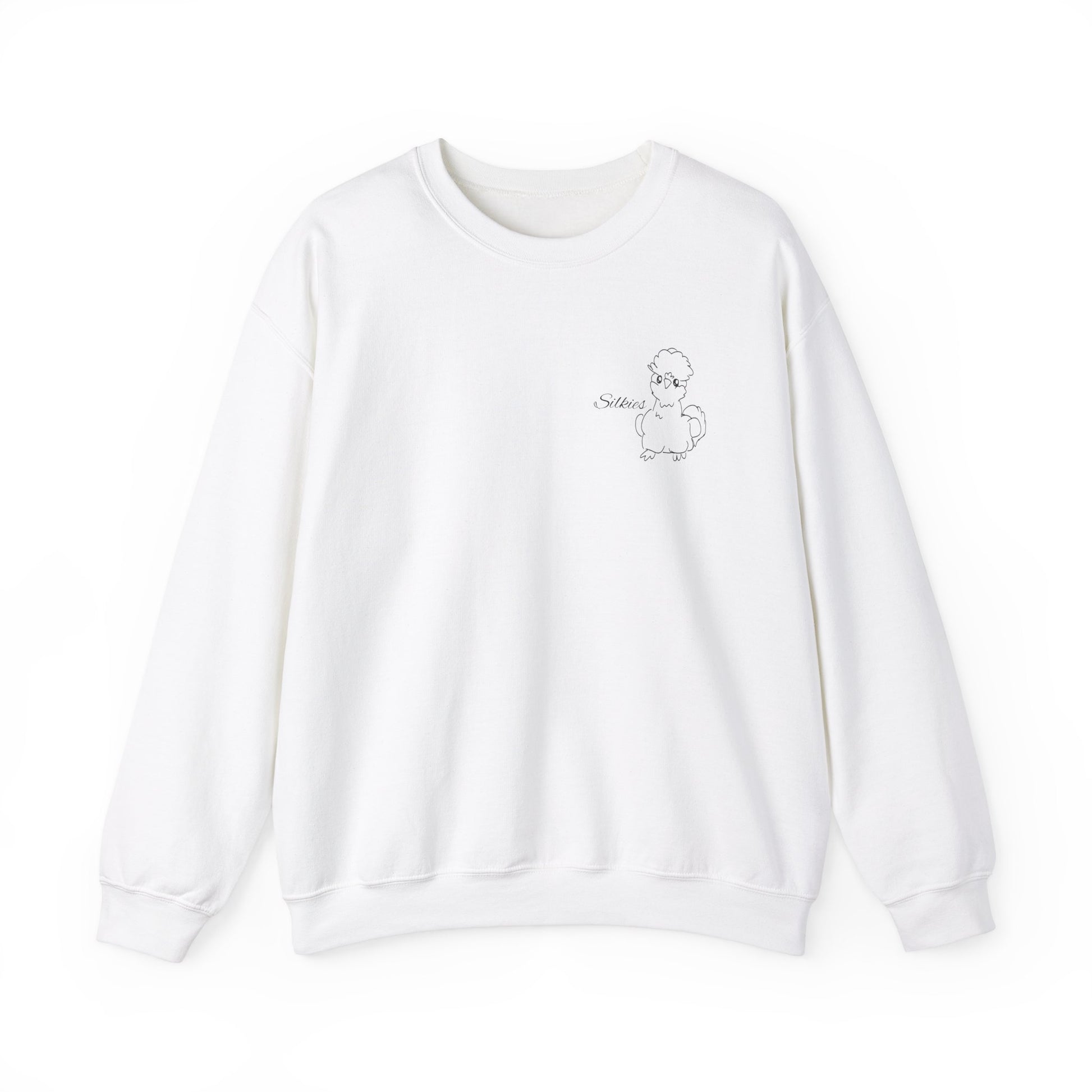Silkie Chicken Printed Sweatshirt Crewneck🐥✨