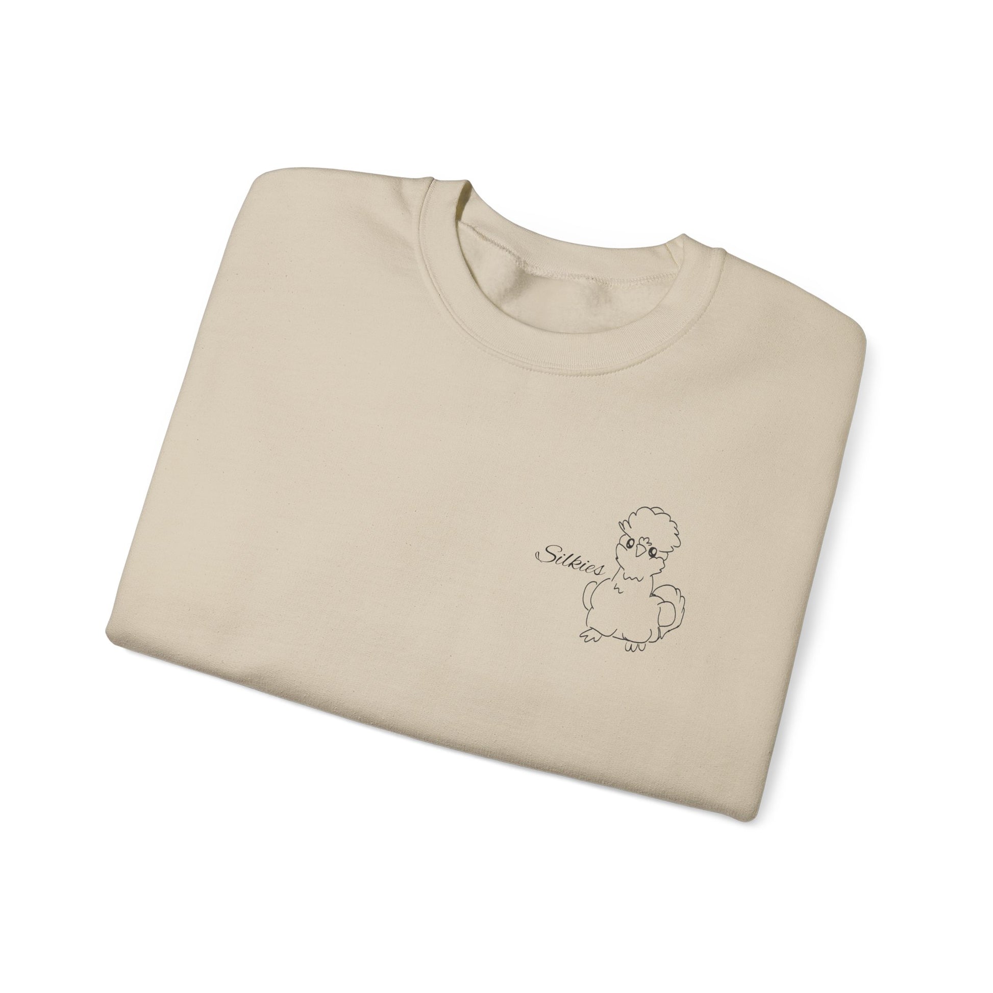 Silkie Chicken Printed Sweatshirt Crewneck🐥✨