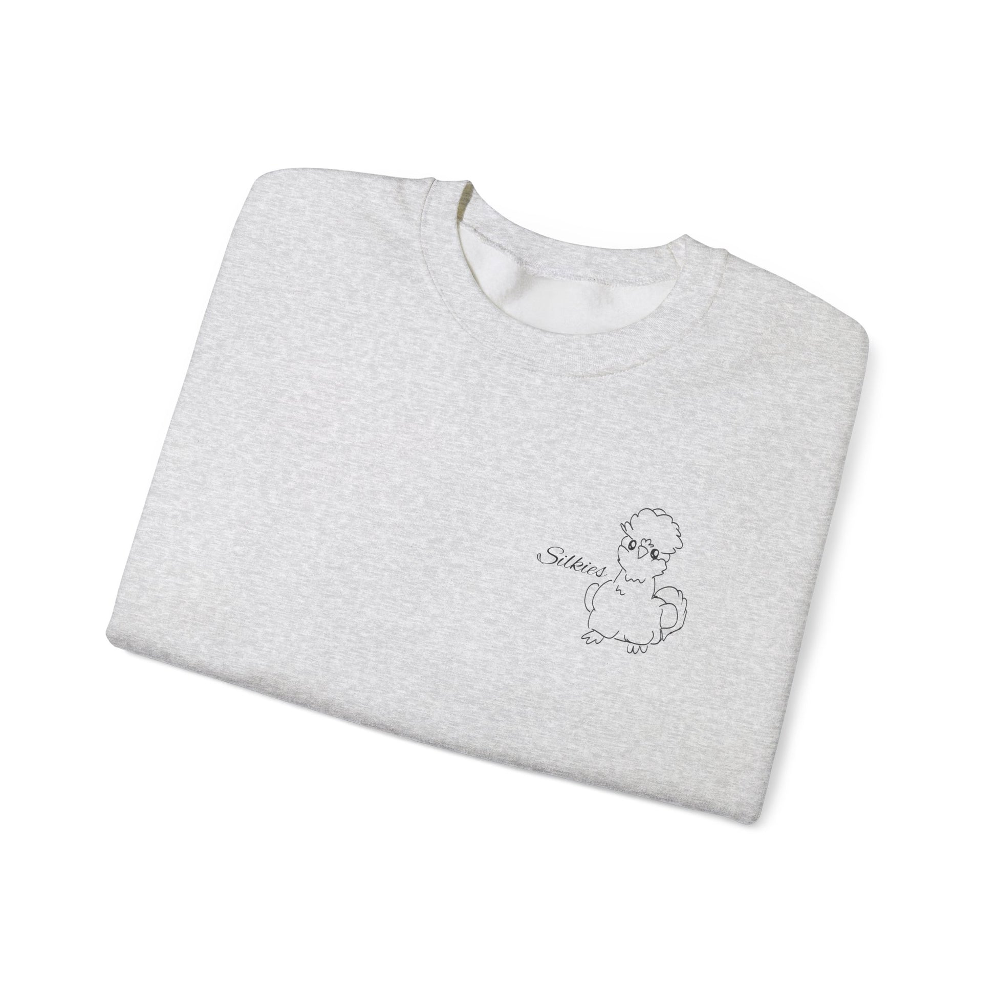 Silkie Chicken Printed Sweatshirt Crewneck🐥✨