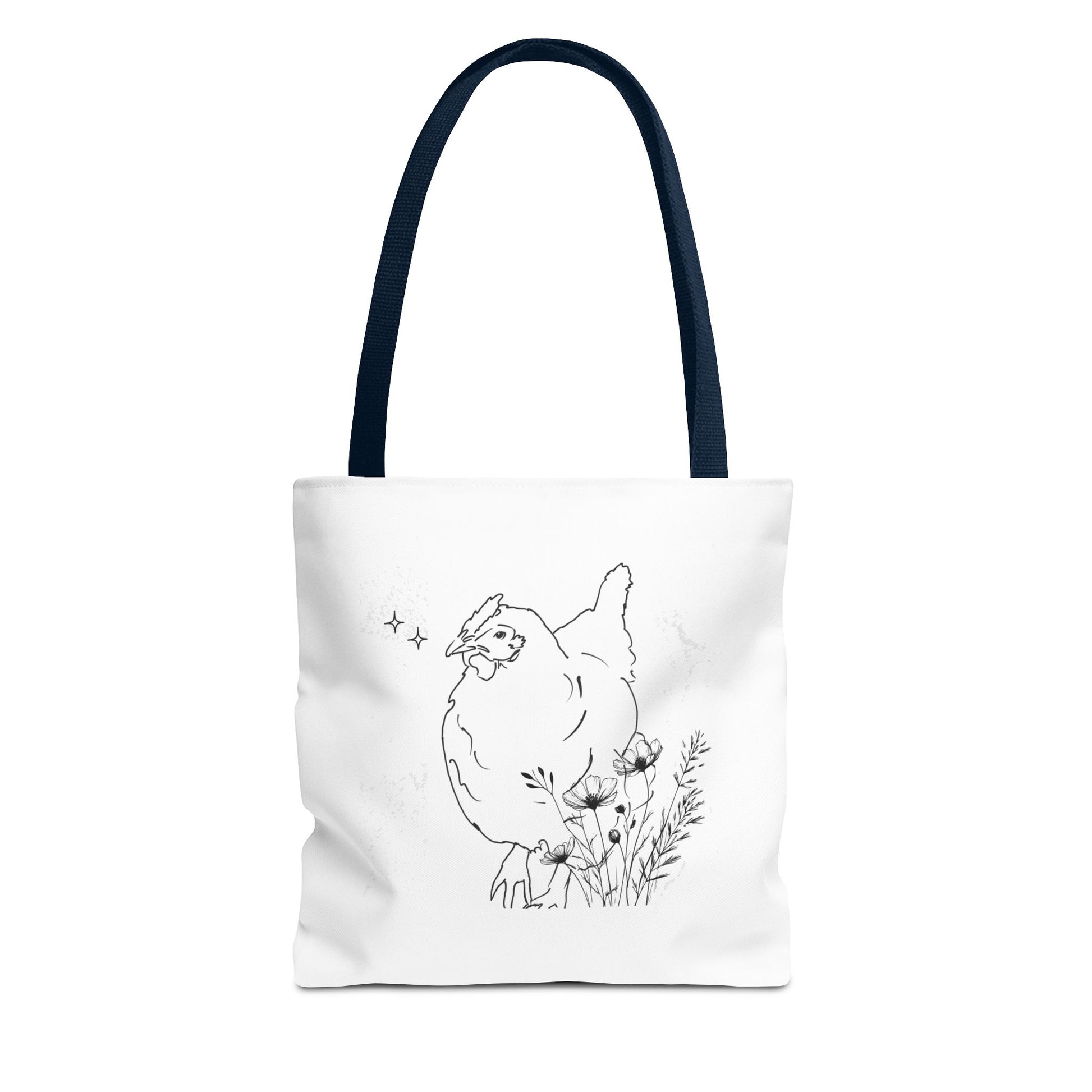 Black and White/Gorgeous Chicken Tote Bag for Everyday