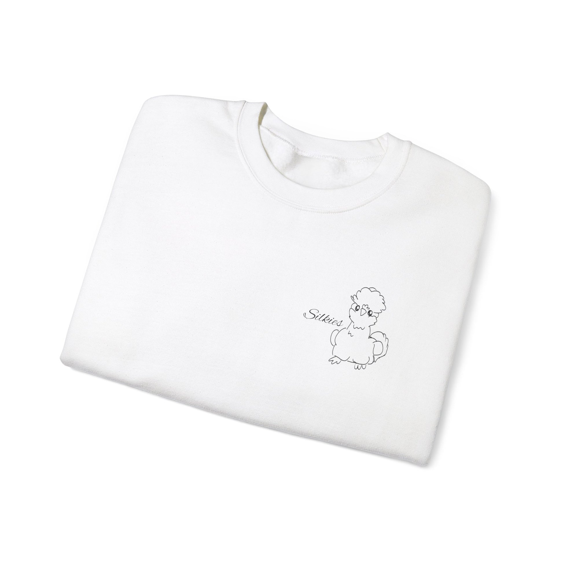 Silkie Chicken Printed Sweatshirt Crewneck🐥✨