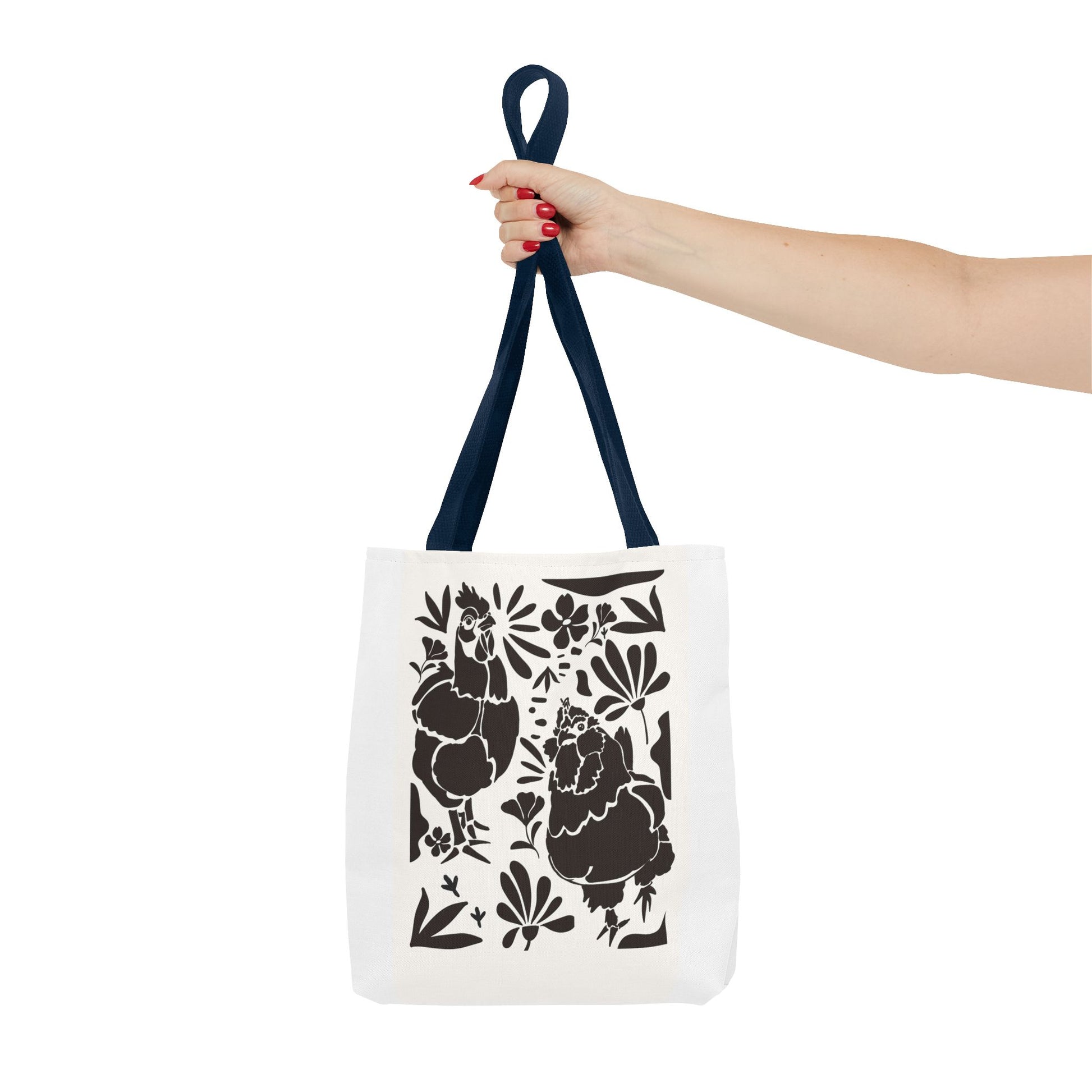 Floral Blob Chicken Print - Ideal for Farm Lovers & Eco-Friendly Shoppers