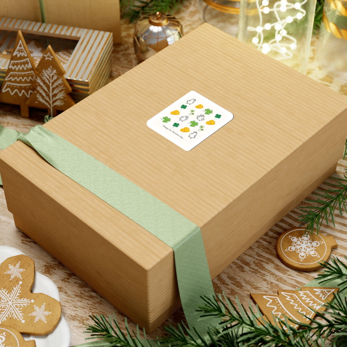 Clucky Charms Stickers - Whimsical Designs for Festive Decor