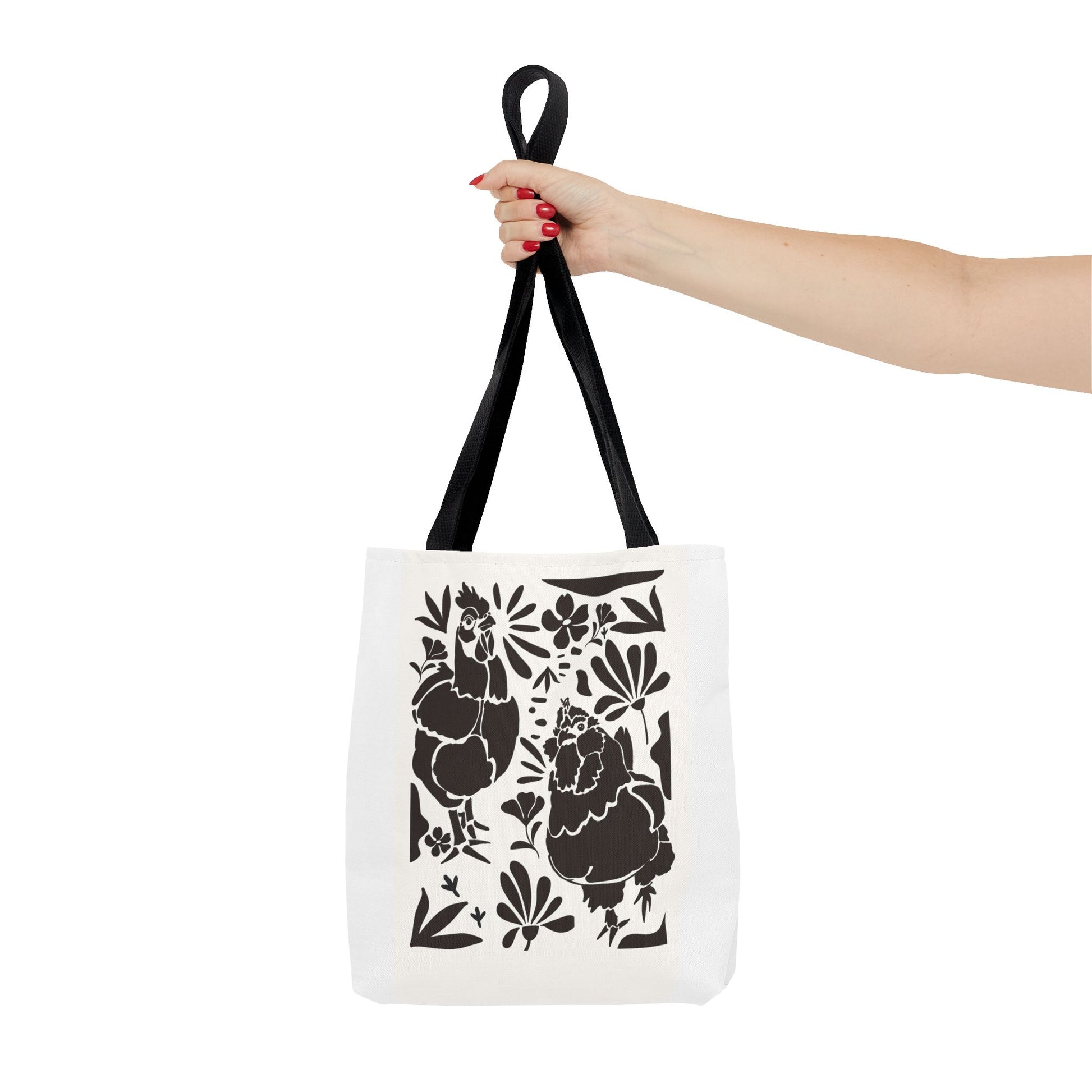 Floral Blob Chicken Print - Ideal for Farm Lovers & Eco-Friendly Shoppers