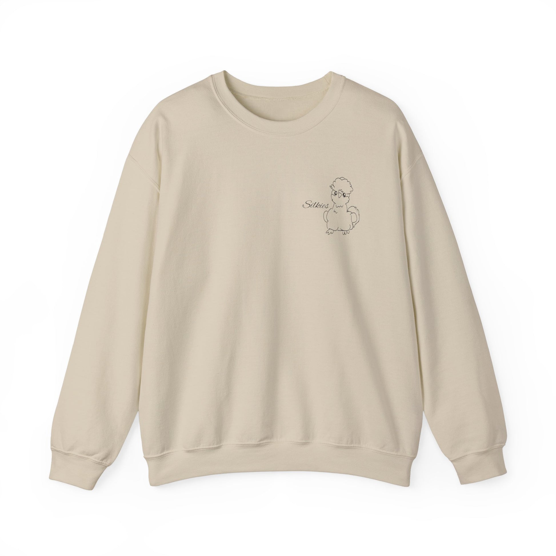 Silkie Chicken Printed Sweatshirt Crewneck🐥✨