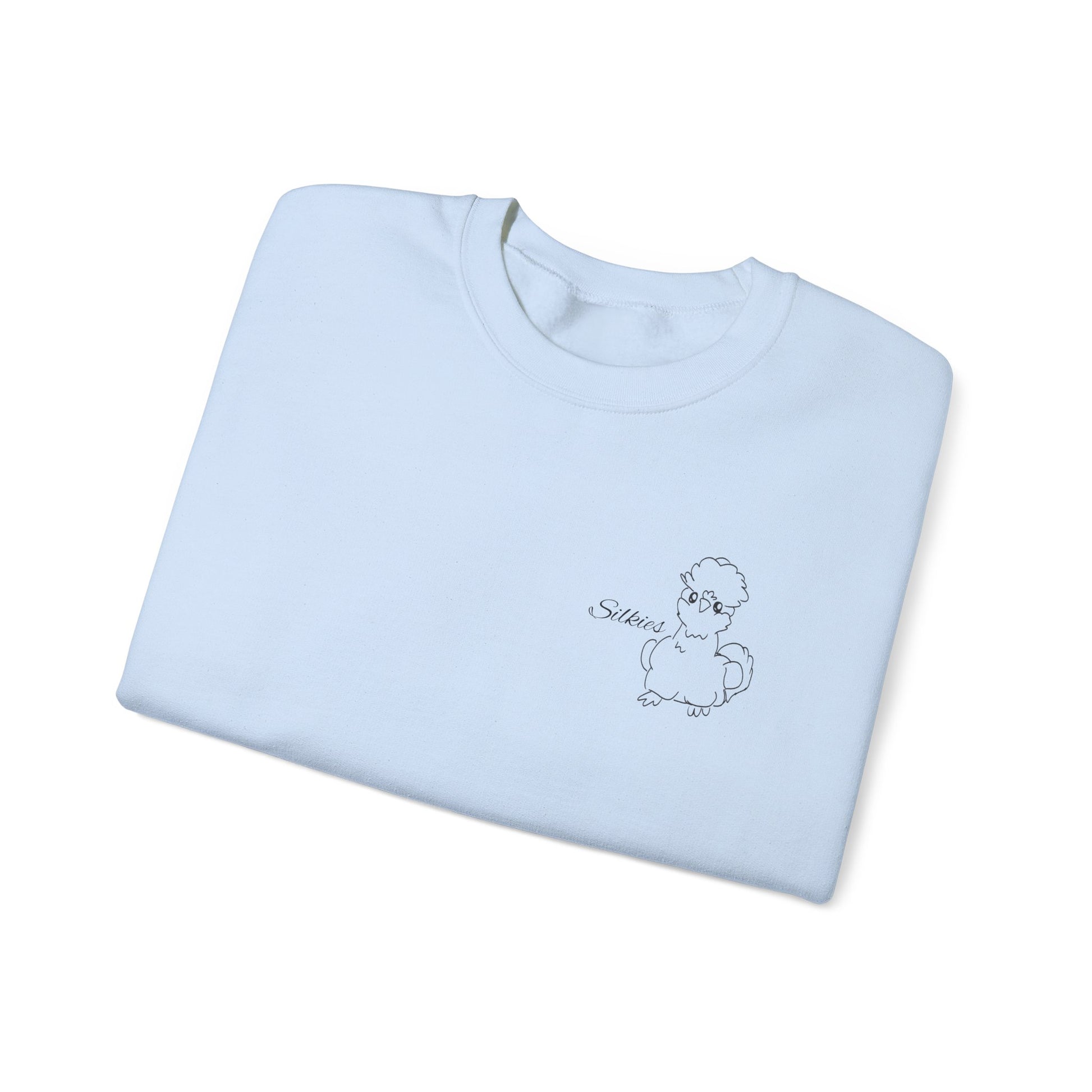 Silkie Chicken Printed Sweatshirt Crewneck🐥✨