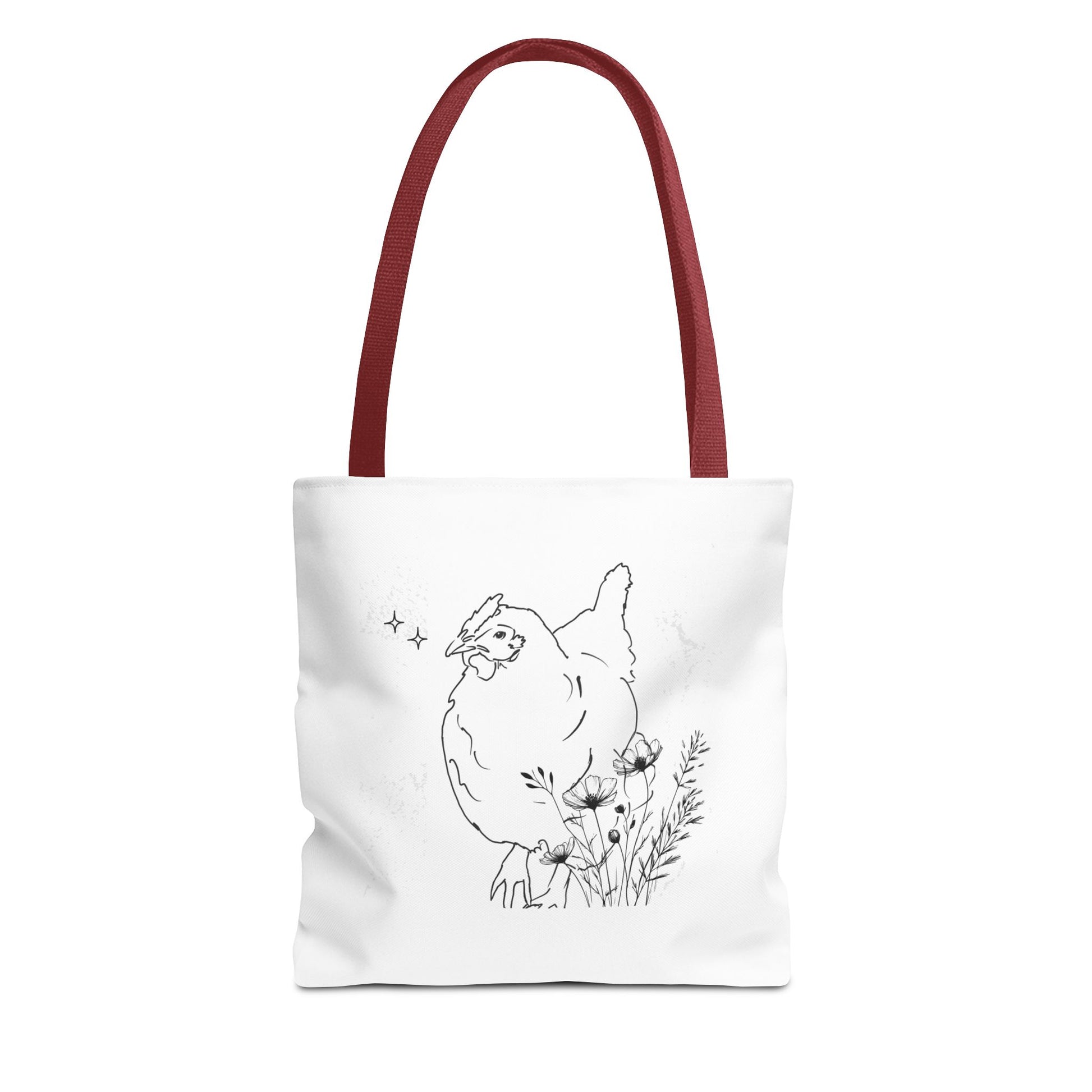 Black and White/Gorgeous Chicken Tote Bag for Everyday