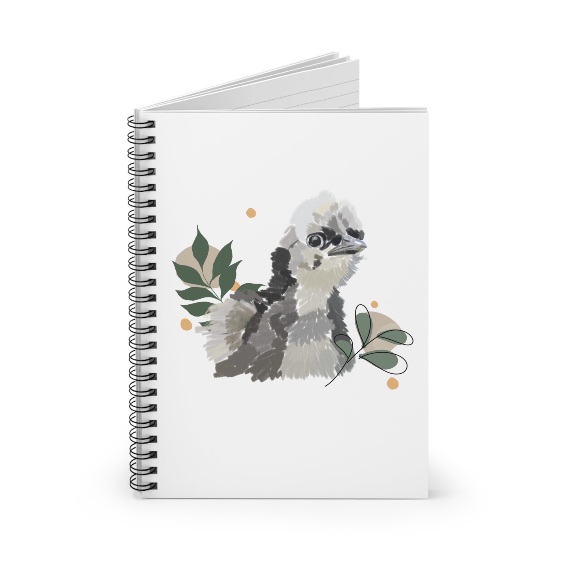 Wild Fluff Hatchling Spiral Notebook - Ideal for Creative Minds