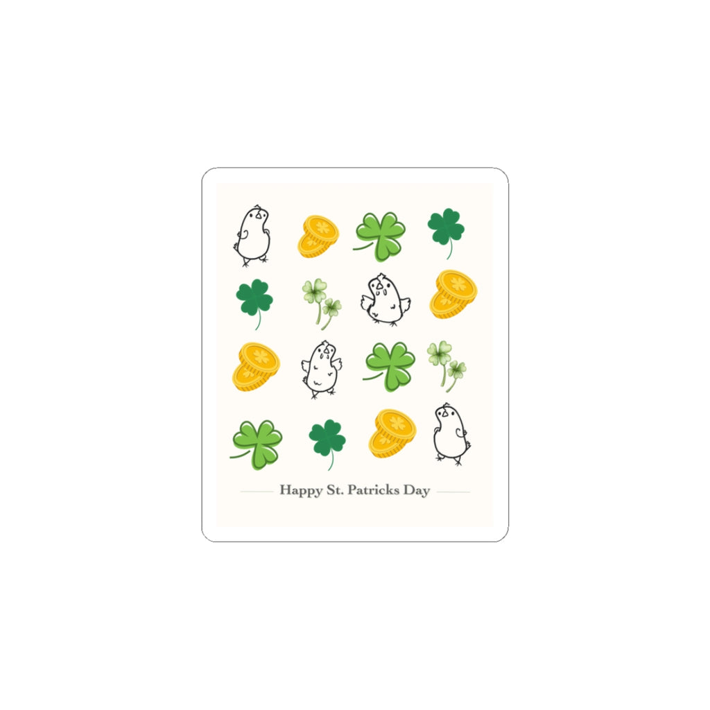 Clucky Charms Stickers - Whimsical Designs for Festive Decor