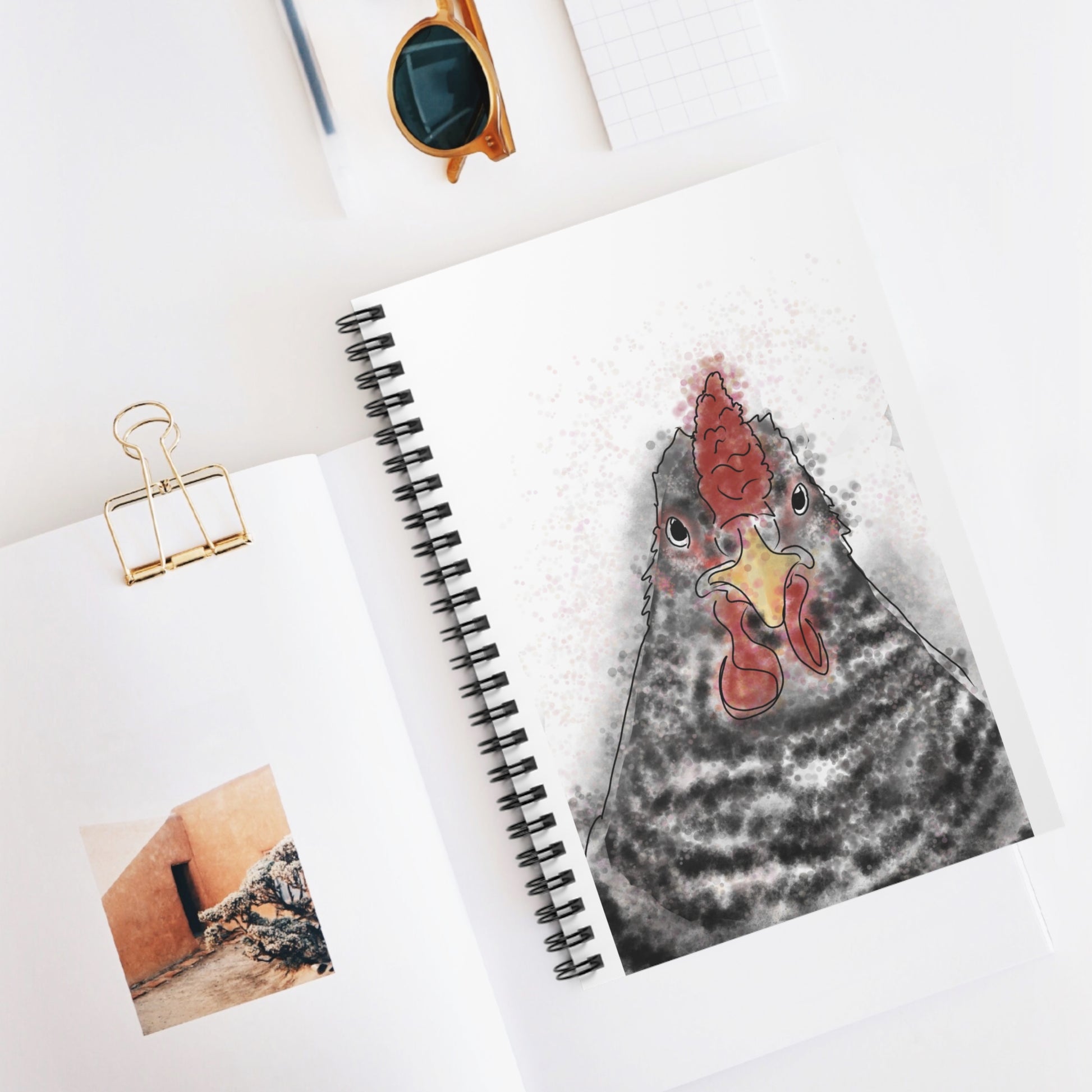 Chicken Spiral Notebook