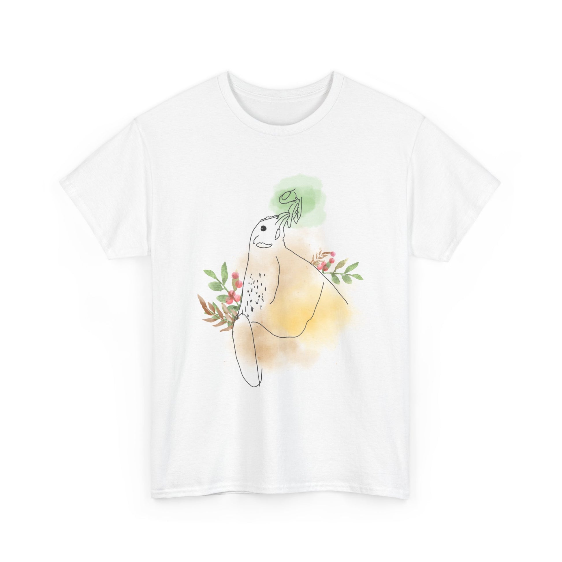 Golden Hen Unisex Tee - Perfect Gift for Animal Lovers and Spring Celebrations