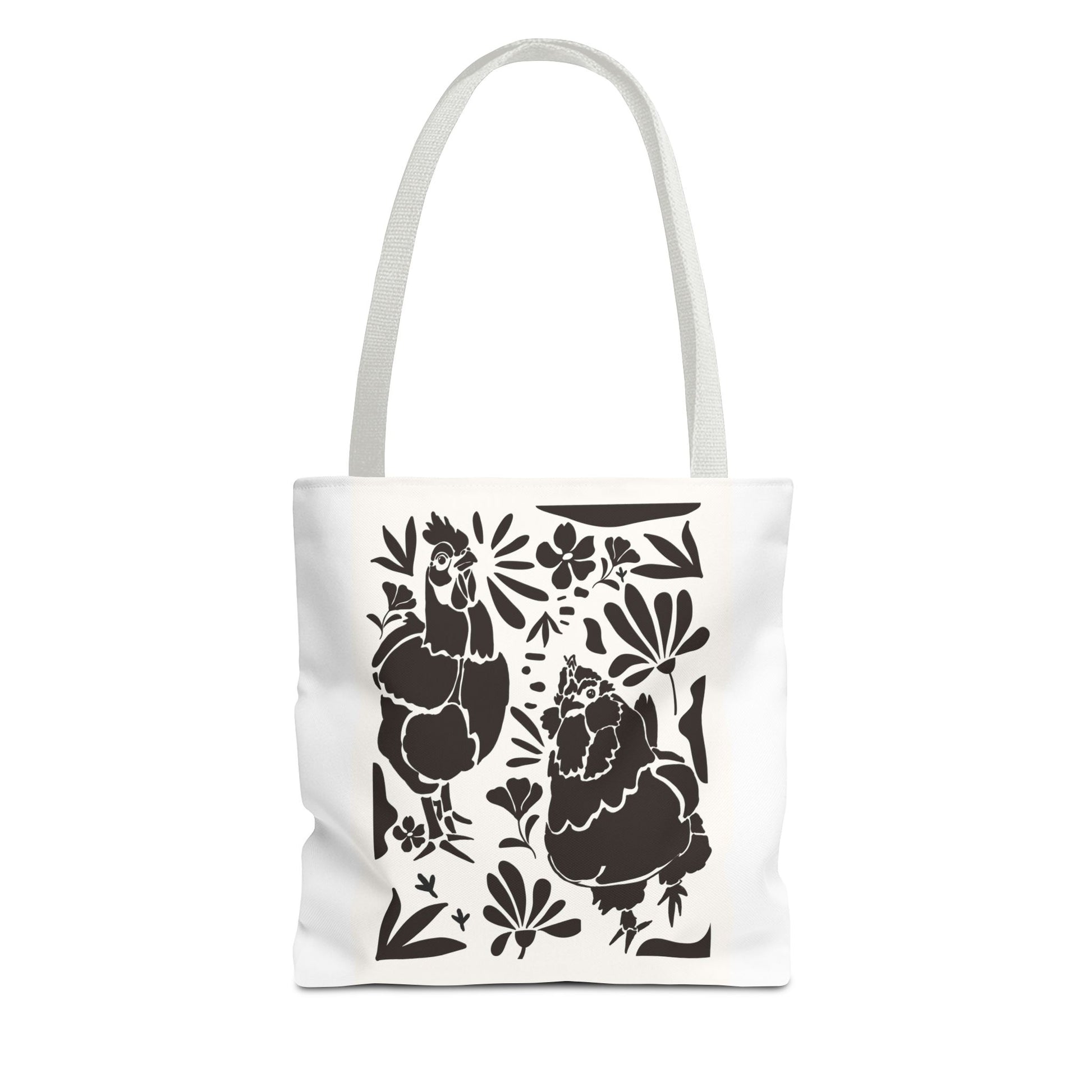 Floral Blob Chicken Print - Ideal for Farm Lovers & Eco-Friendly Shoppers
