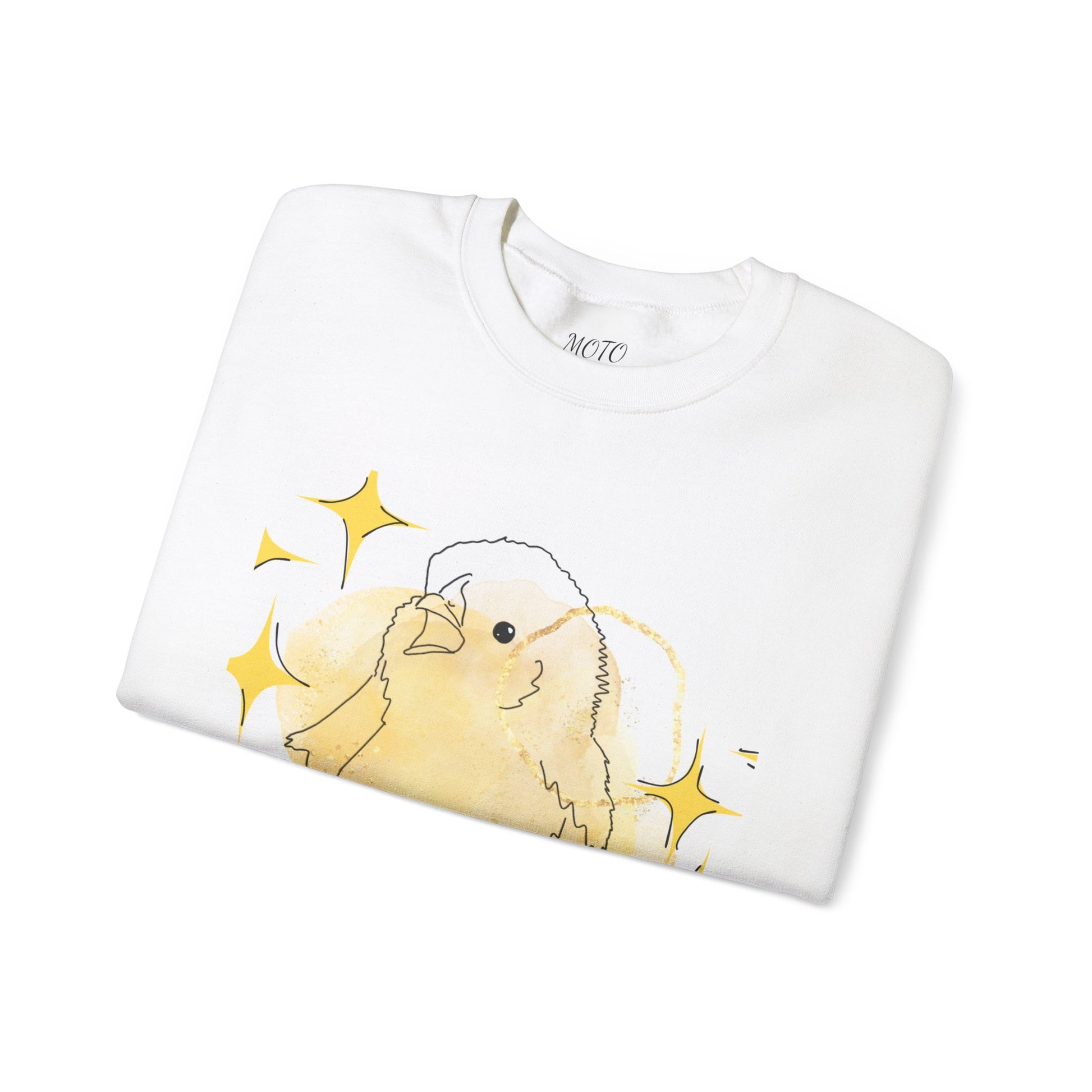 Faverolle Chicken Crewneck Sweatshirt