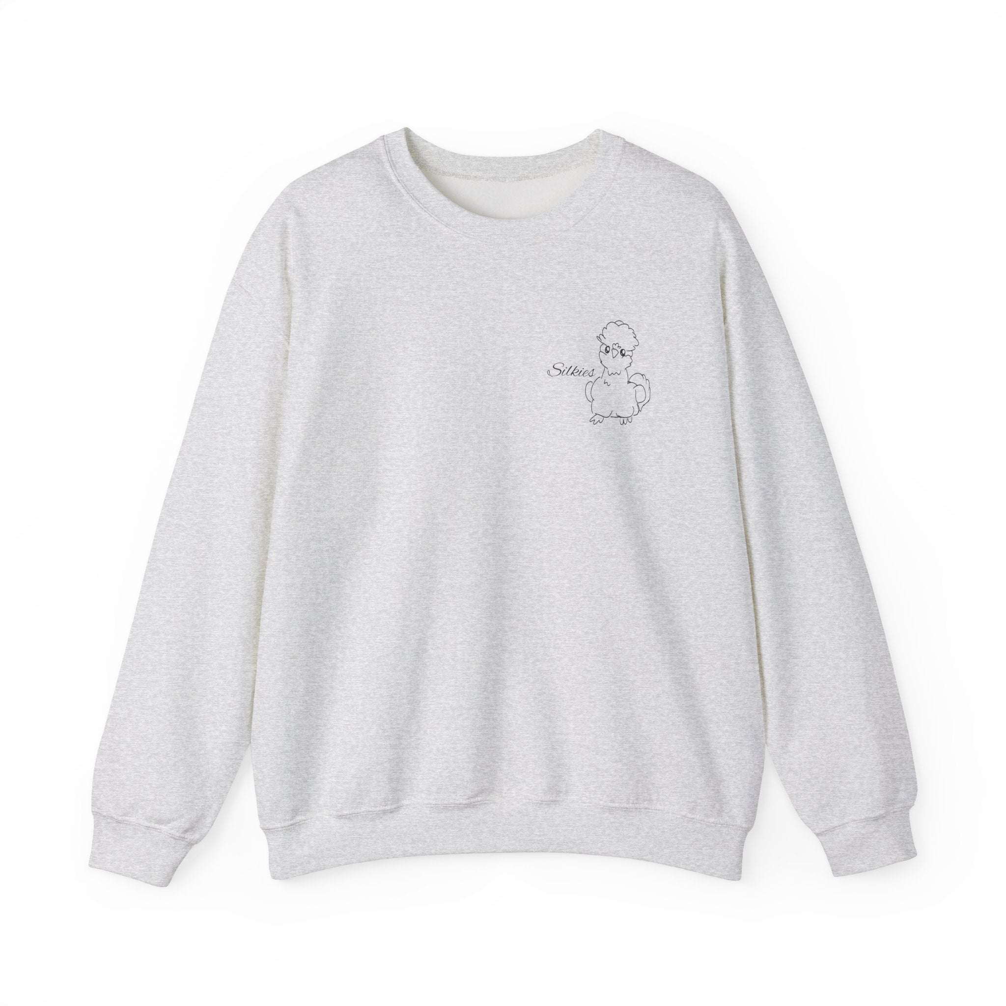 Silkie Chicken Printed Sweatshirt Crewneck🐥✨ – Coopwear