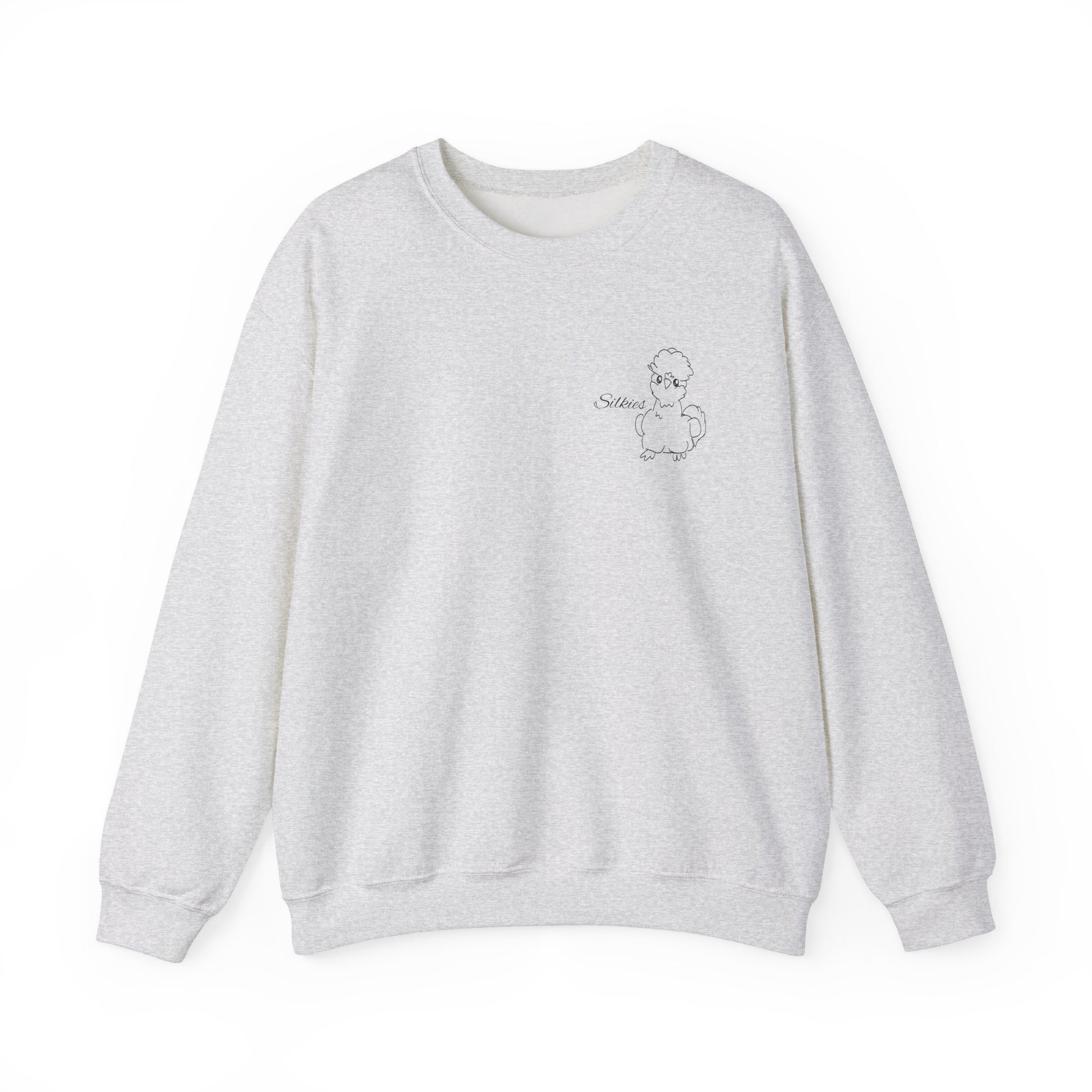 Silkie Chicken Printed Sweatshirt Crewneck🐥✨