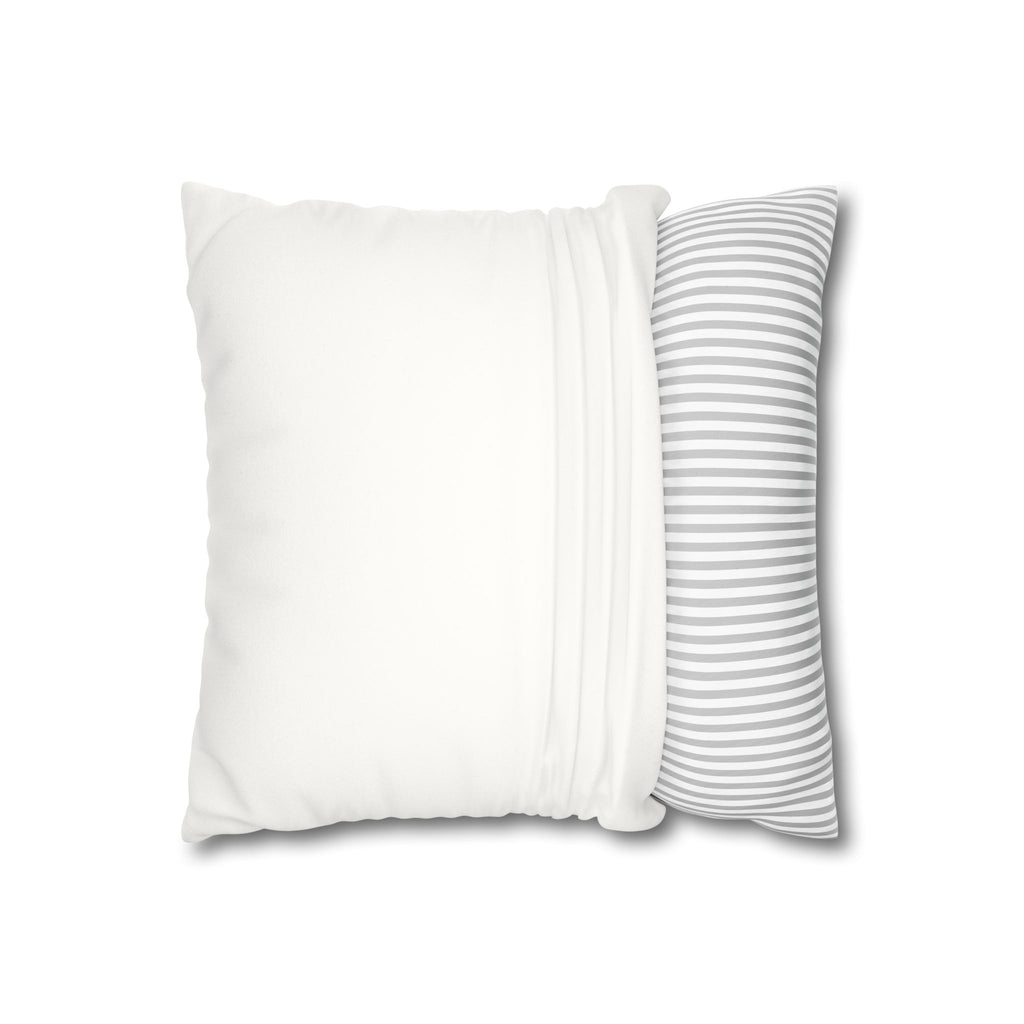 Adorable Valentine Chicken Square Pillowcase - Floral Decorative Cushion