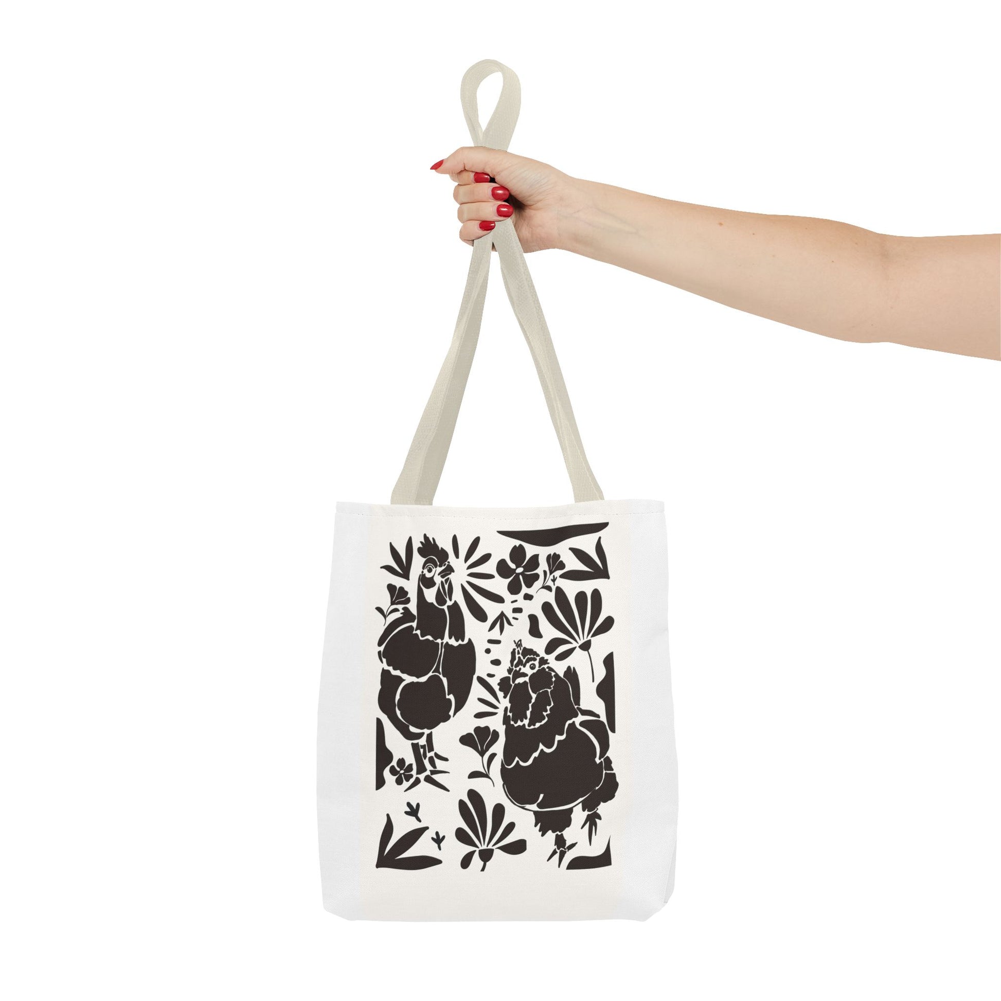Floral Blob Chicken Print - Ideal for Farm Lovers & Eco-Friendly Shoppers