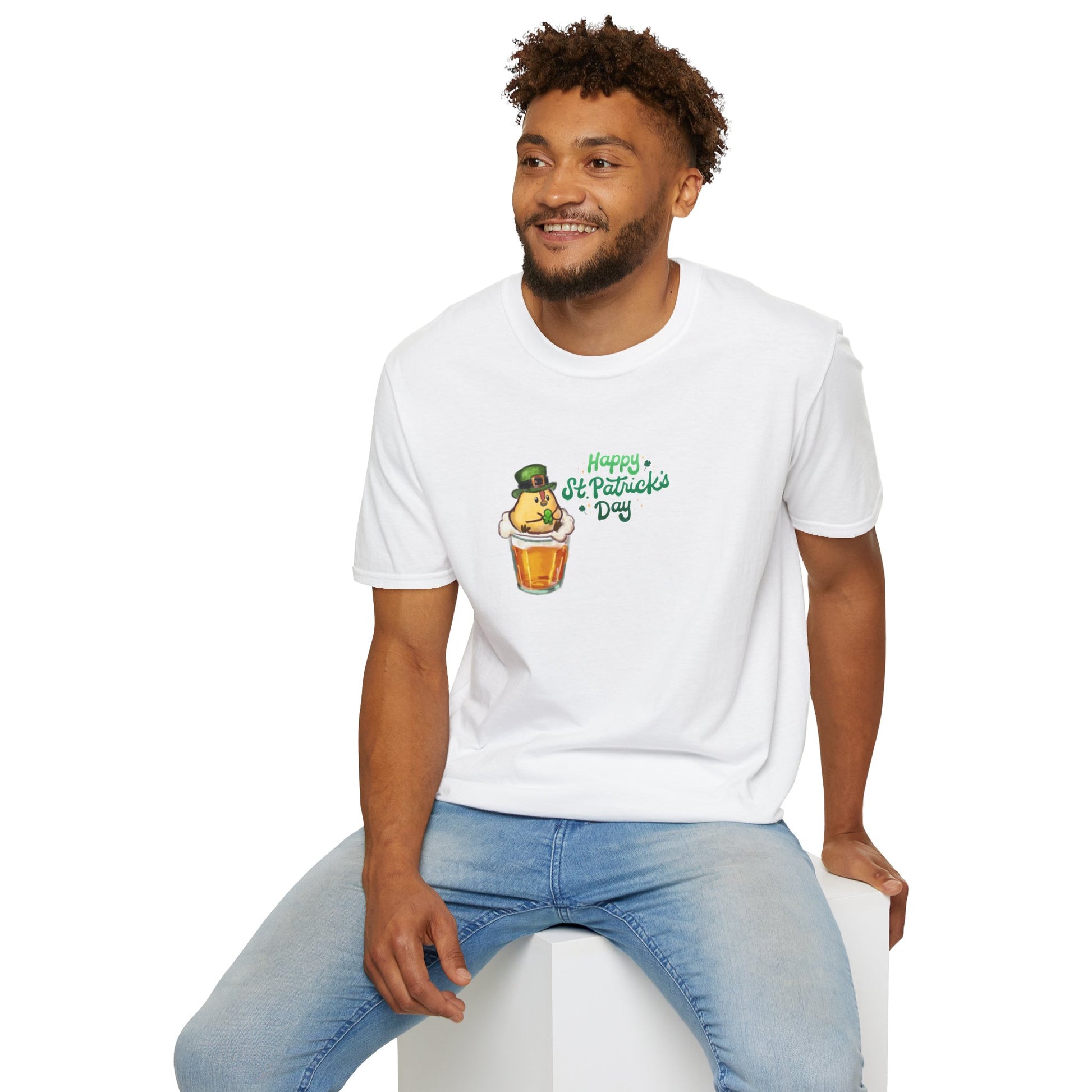 Happy St. Patrick's Day Unisex Softstyle T-Shirt