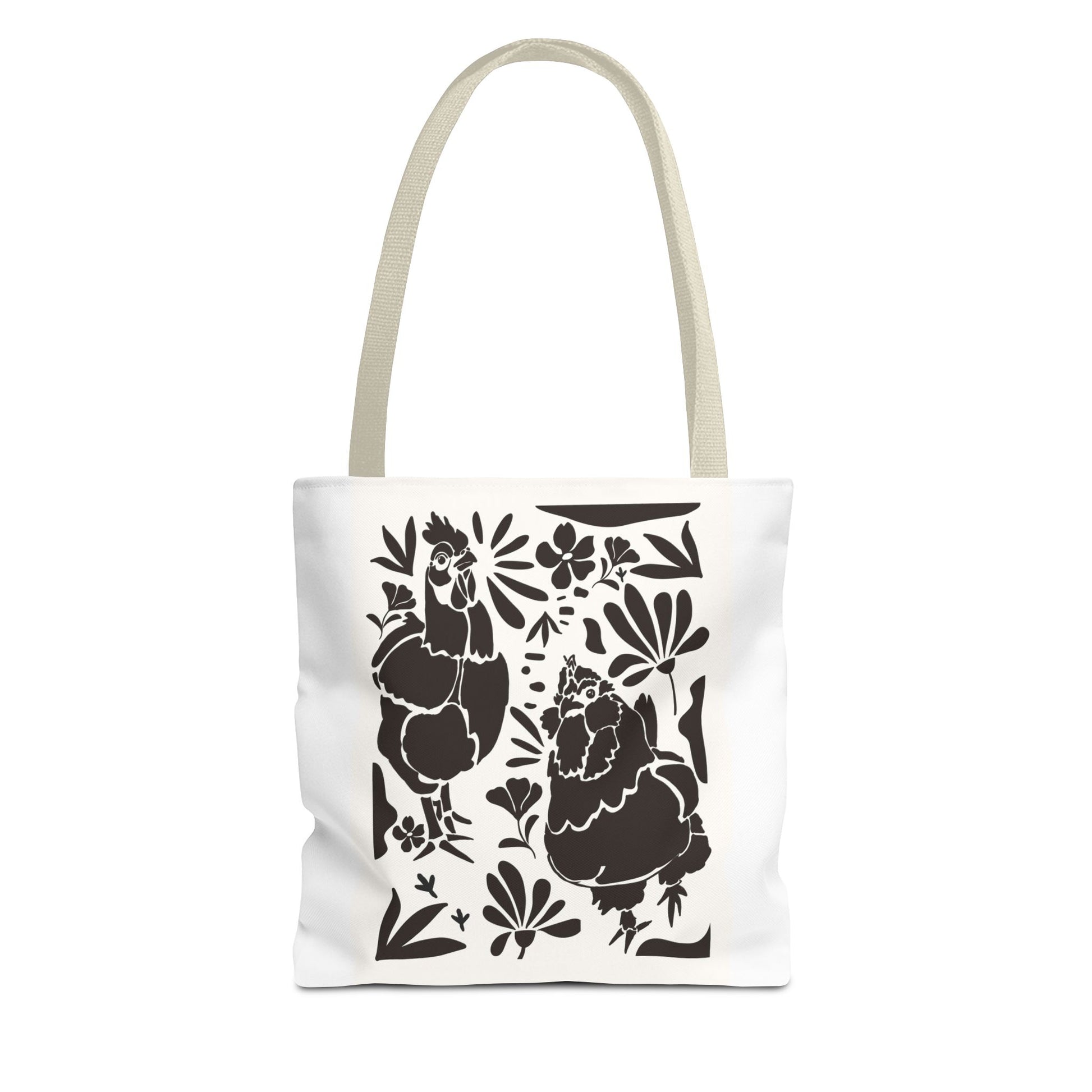 Floral Blob Chicken Print - Ideal for Farm Lovers & Eco-Friendly Shoppers