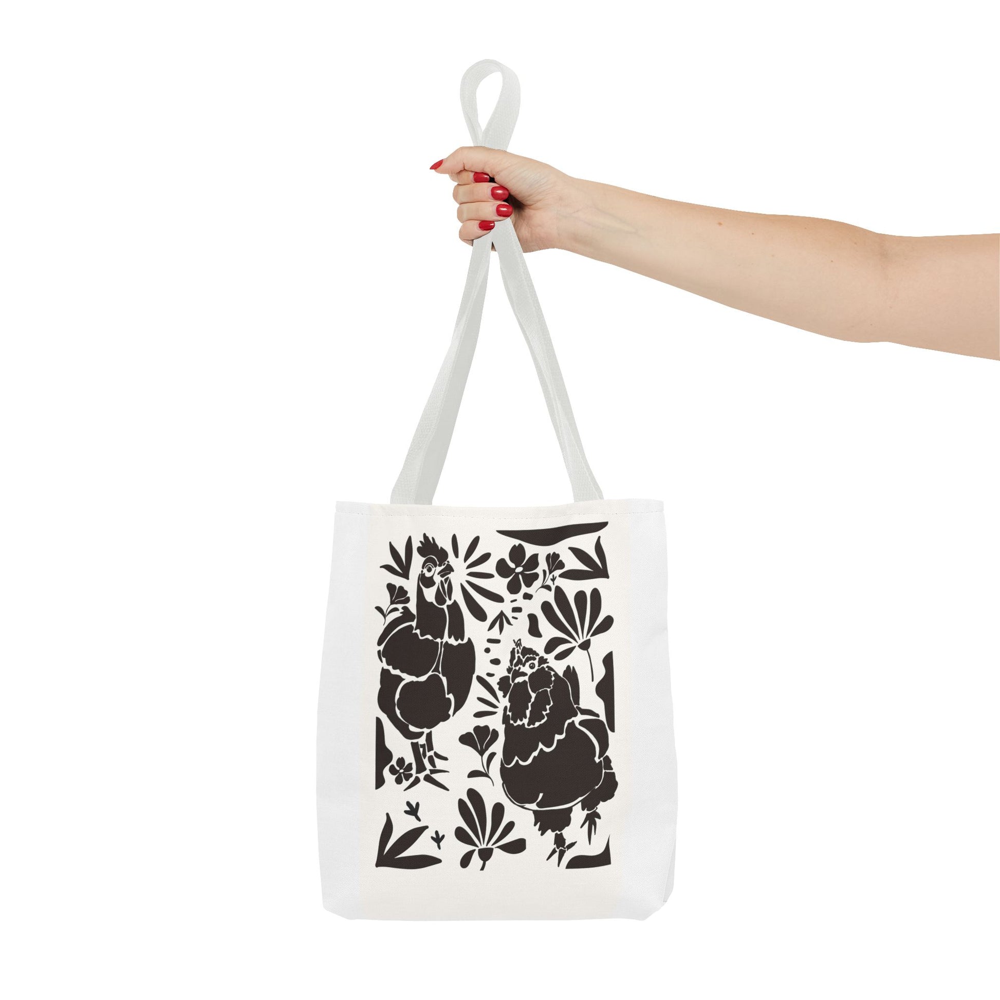 Floral Blob Chicken Print - Ideal for Farm Lovers & Eco-Friendly Shoppers