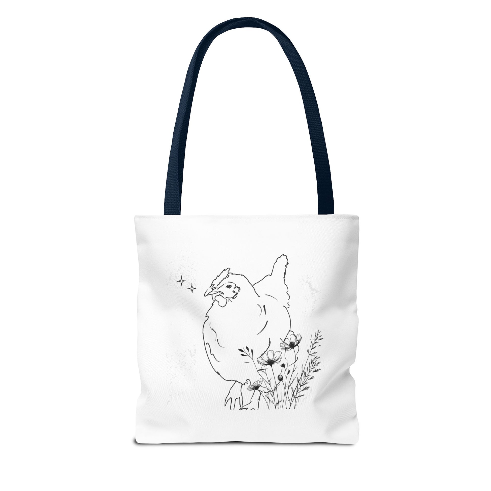 Black and White/Gorgeous Chicken Tote Bag for Everyday