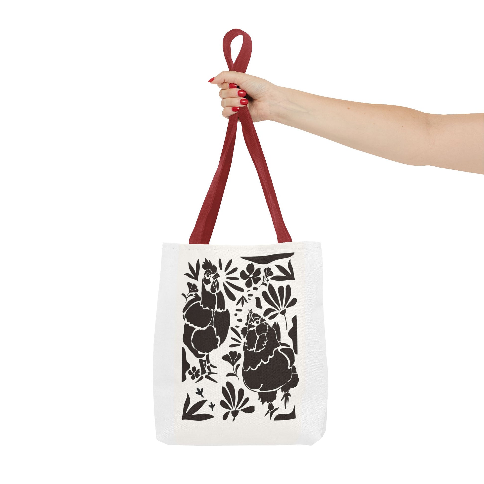 Floral Blob Chicken Print - Ideal for Farm Lovers & Eco-Friendly Shoppers