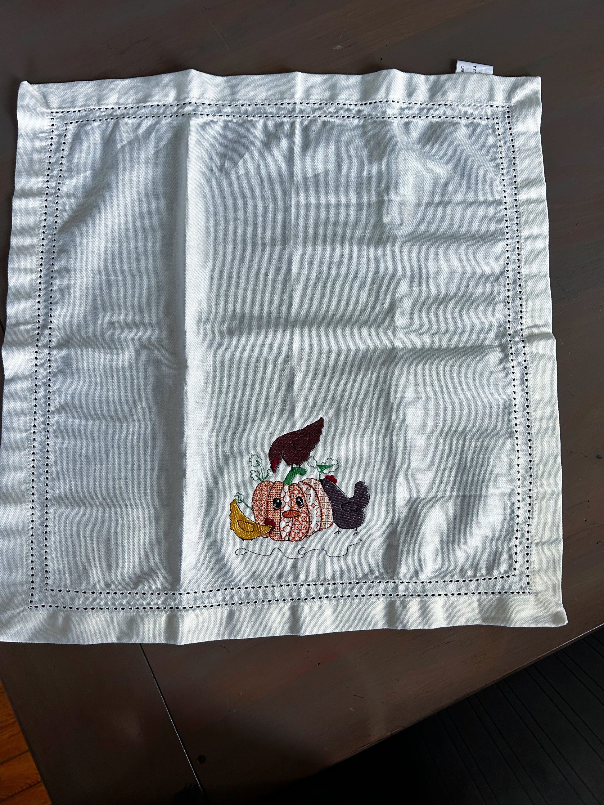 Halloween Chicken Hand Towel